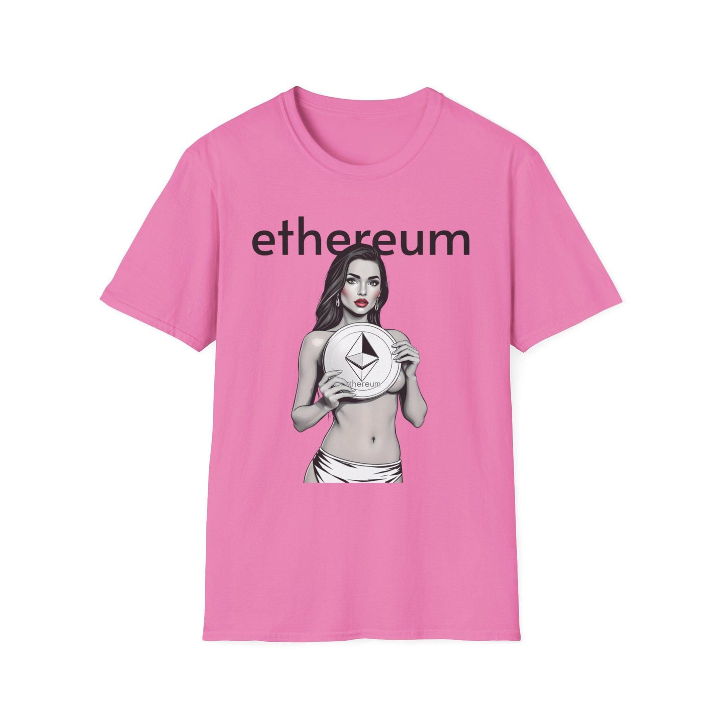 Ethereum Graphic - Unisex T-Shirt, Trendy Crypto Tee