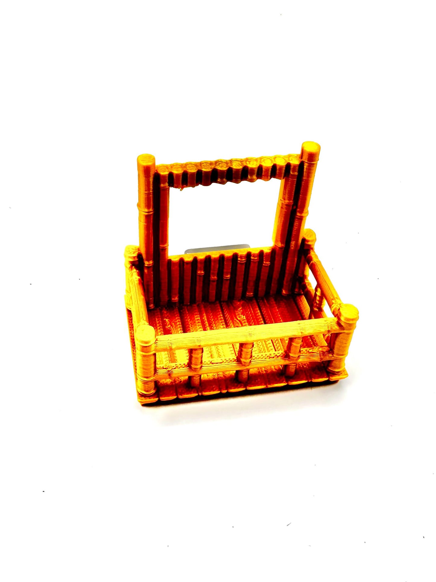 Bamboo style Magnetic Balcony Décor – Jumping Spider & Small Pet Decor