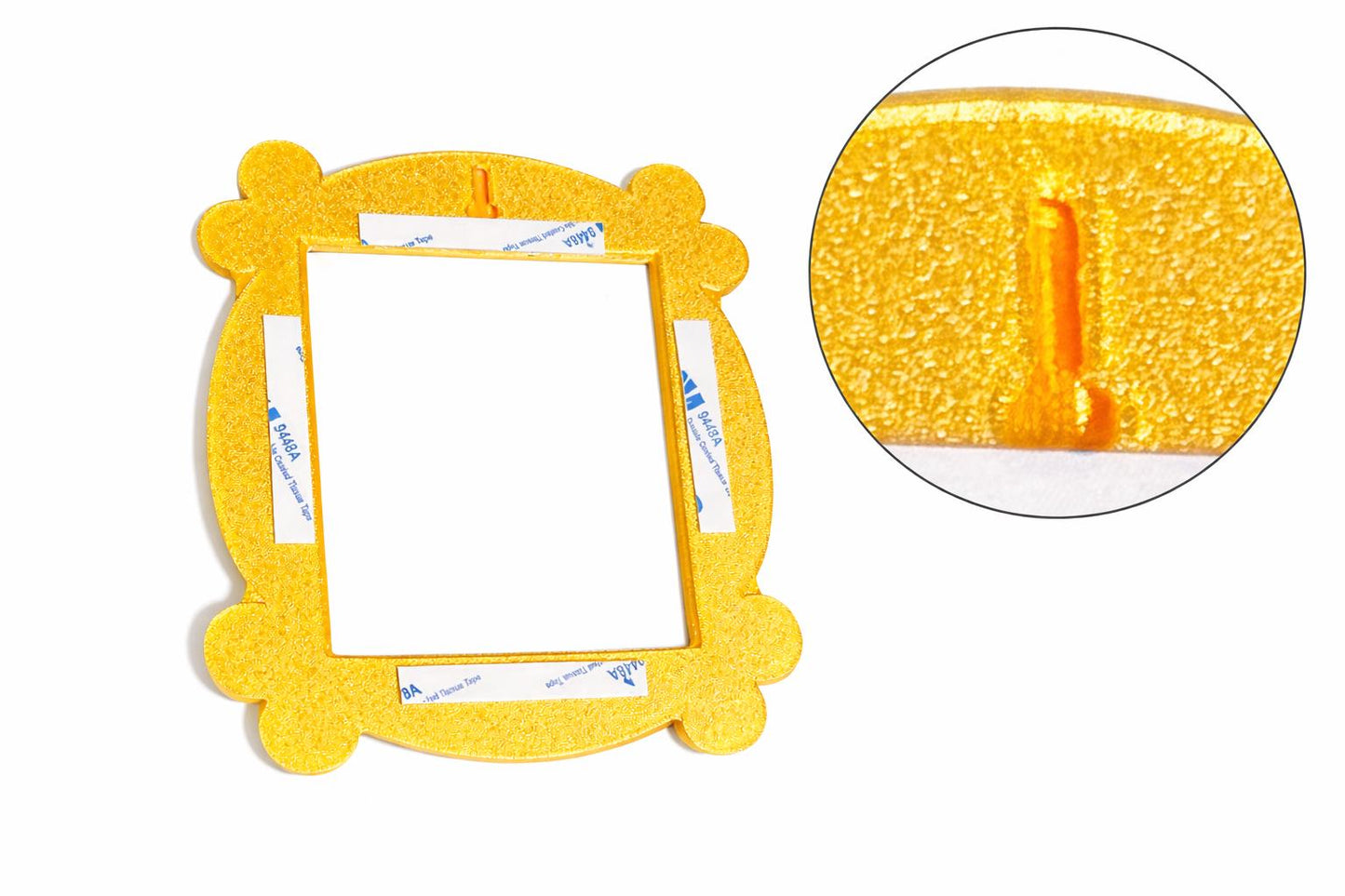 Door Peephole Golden Frame | 90s Sitcom Inspired Iconic Piece