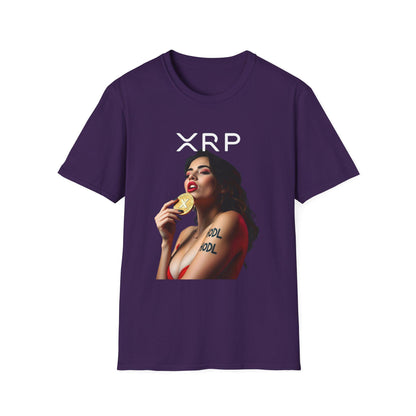 XRP HODL Crypto- Unisex Softstyle T-Shirt