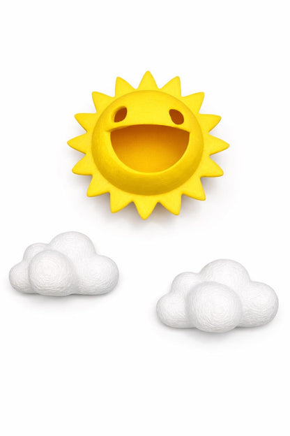 Sun & Clouds | Jumping Spider Decor