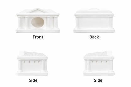 Greek Gecko Hide – Decorative Reptile Shelter for Small Geckos (3D Printed)