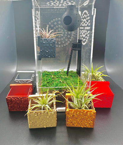 Cube Style Magnetic Wall Planter