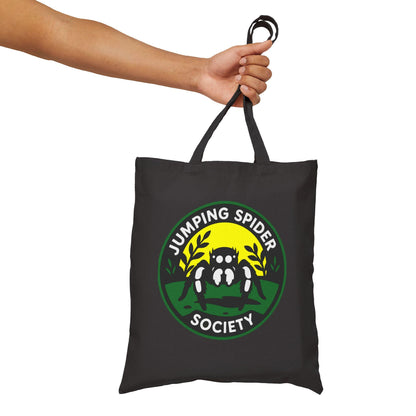 Jumping Spider Society Tote Bag - Eco-Friendly
