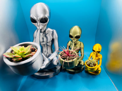 Alien Planter Décor