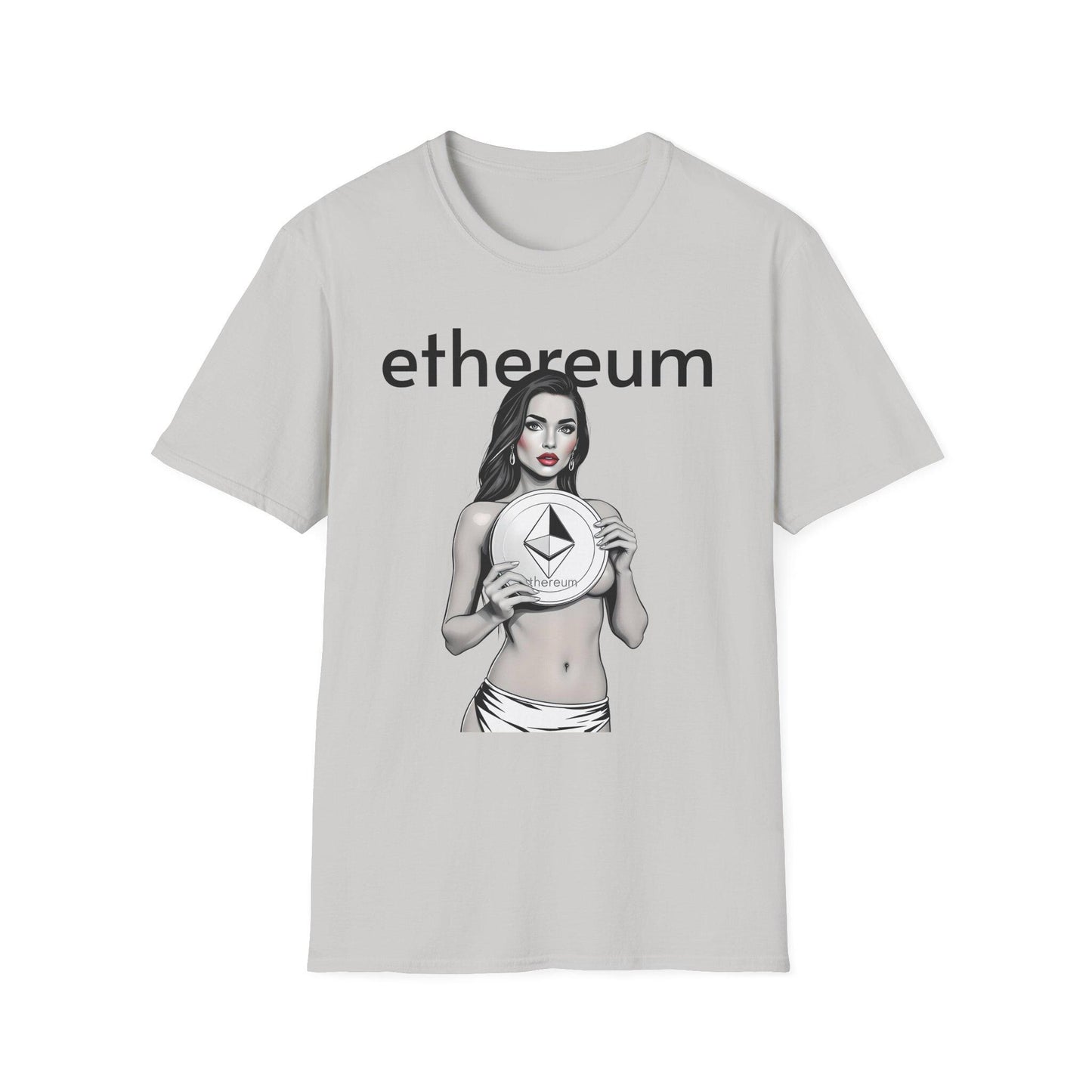 Ethereum Graphic - Unisex T-Shirt, Trendy Crypto Tee