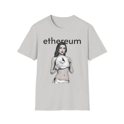 Ethereum Graphic - Unisex T-Shirt, Trendy Crypto Tee
