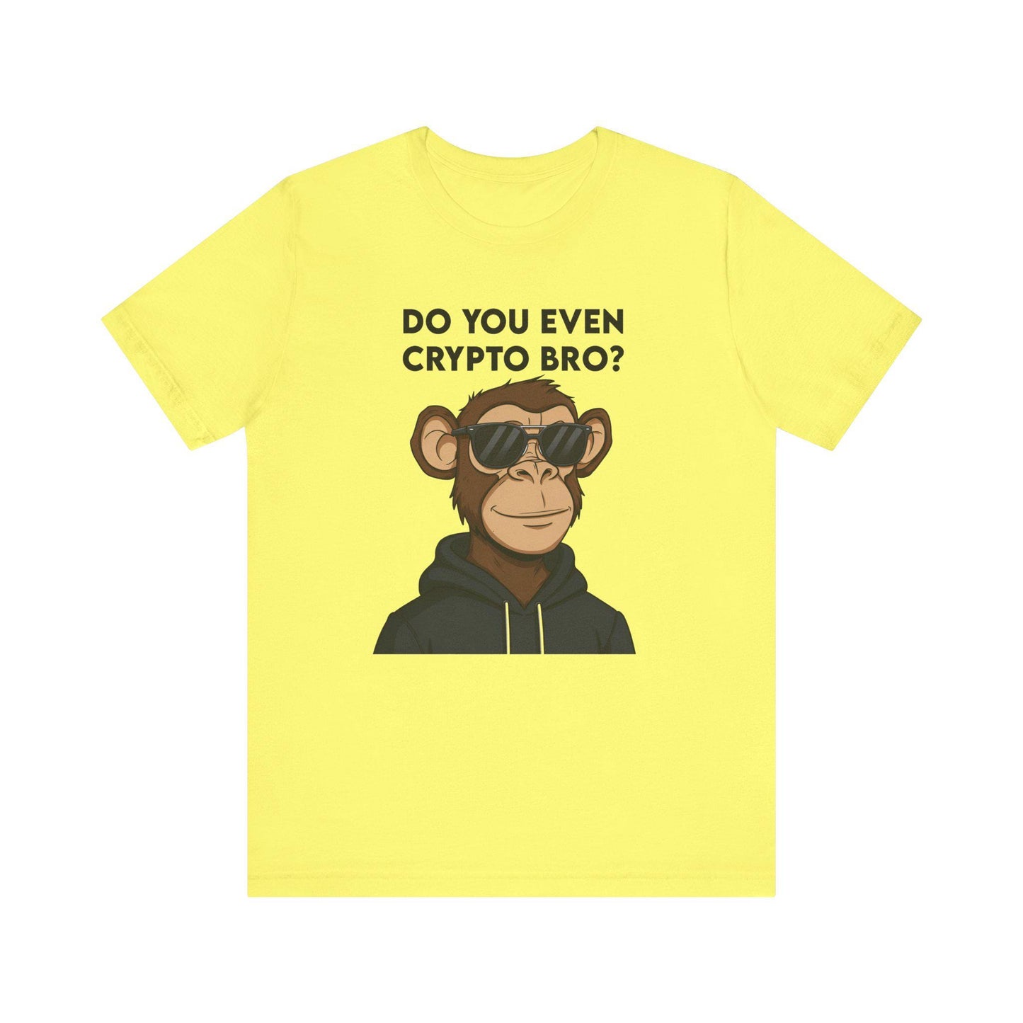 Crypto Bro T-Shirt, Funny Crypto Tee, Unisex Jersey Tee, Gift for Crypto Enthusiasts, Trendy Apparel for Traders