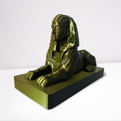 REGAL SPHINX - Ancient Egyptian Decor - Desk Decor