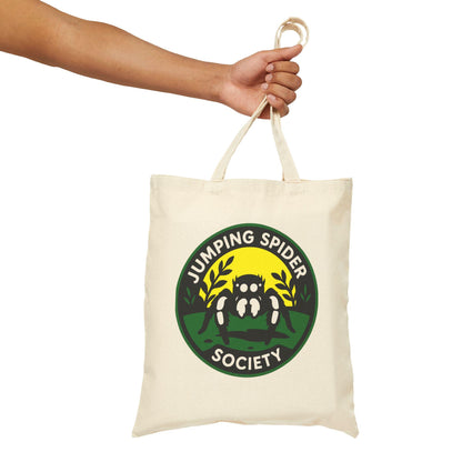 Jumping Spider Society Tote Bag - Eco-Friendly