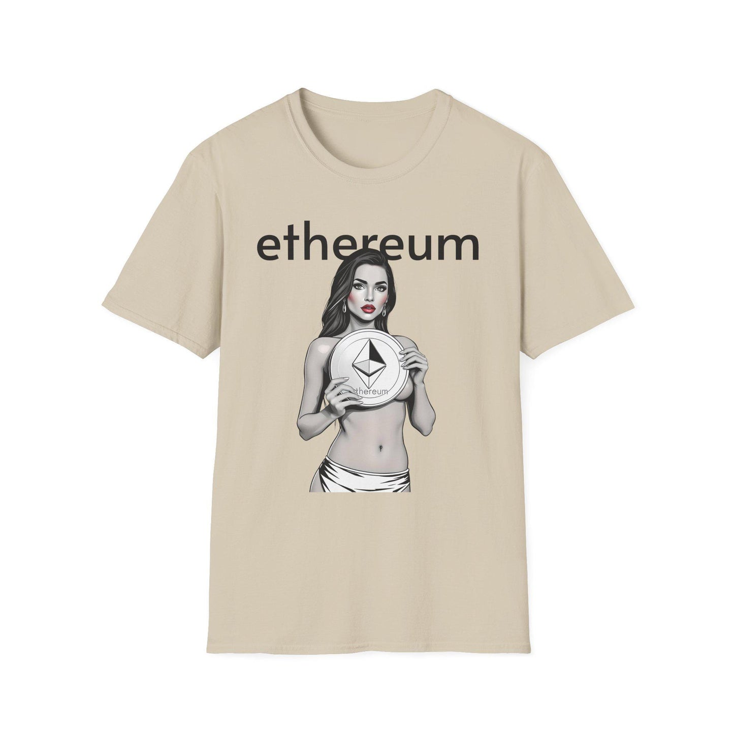 Ethereum Graphic - Unisex T-Shirt, Trendy Crypto Tee