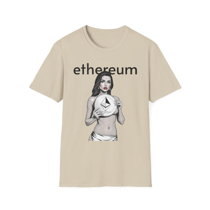 Ethereum Graphic - Unisex T-Shirt, Trendy Crypto Tee