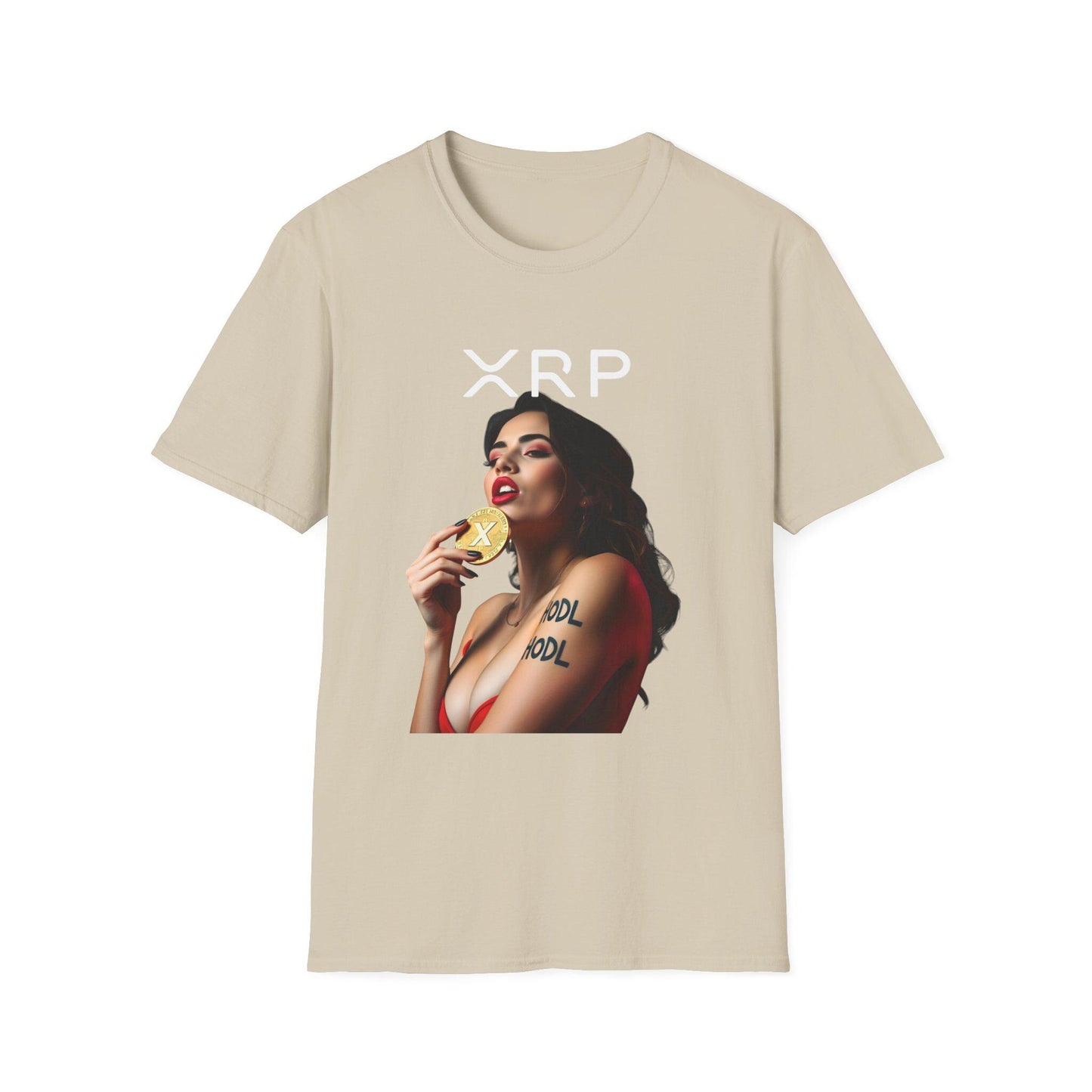 XRP HODL Crypto- Unisex Softstyle T-Shirt