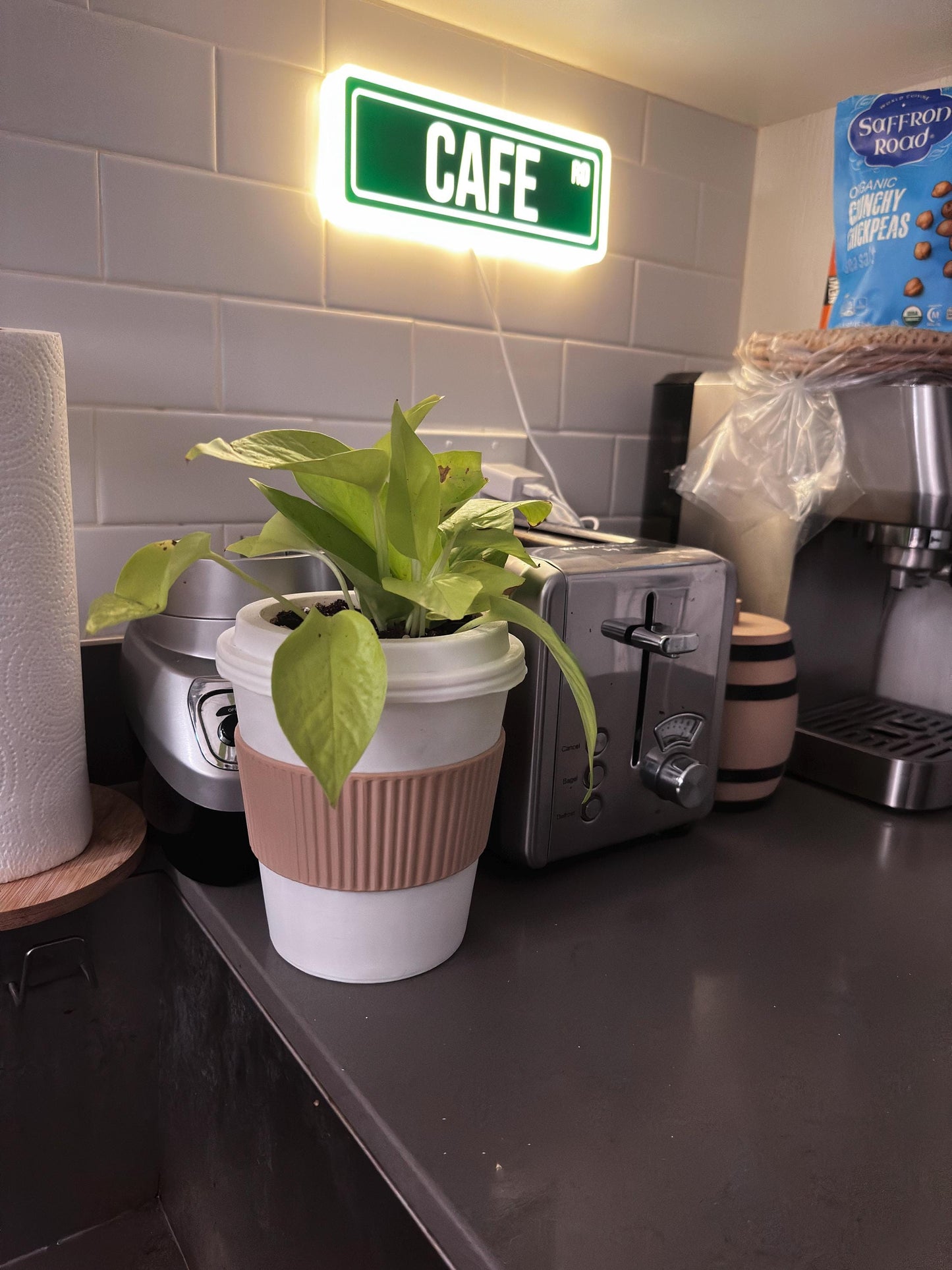To-go Coffee Cup Planter