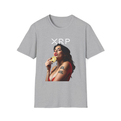 XRP HODL Crypto- Unisex Softstyle T-Shirt