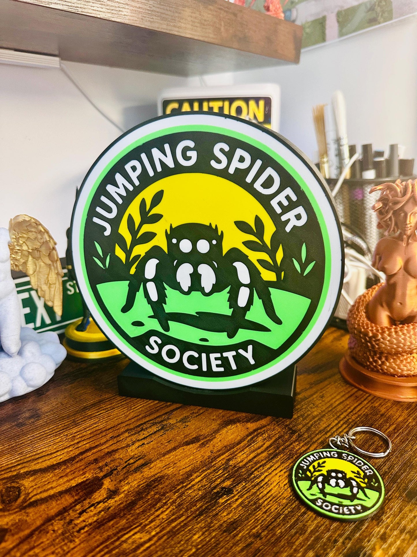 JUMPING SPIDER SOCIETY | Lamp decor