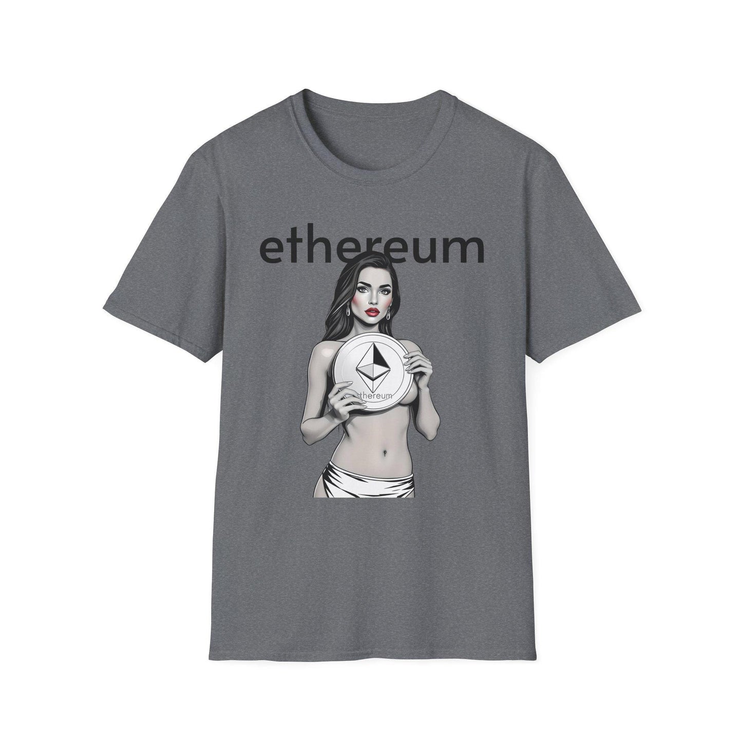 Ethereum Graphic - Unisex T-Shirt, Trendy Crypto Tee