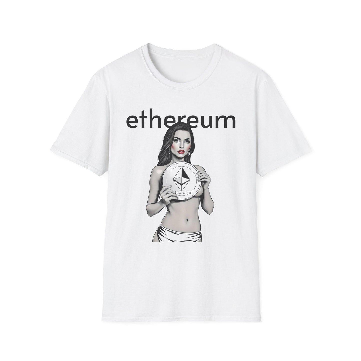 Ethereum Graphic - Unisex T-Shirt, Trendy Crypto Tee