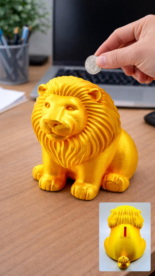 Lion Bank | Themed Piggy Bank