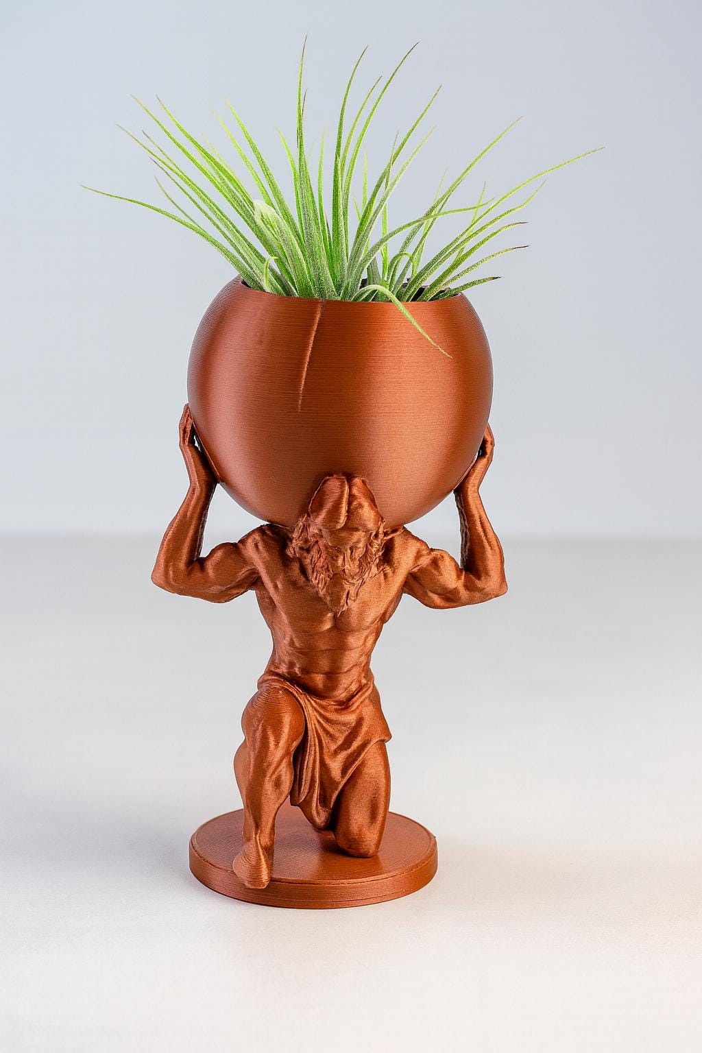 Atlas Statue Planter – 3D Printed Mythology-Inspired Decor