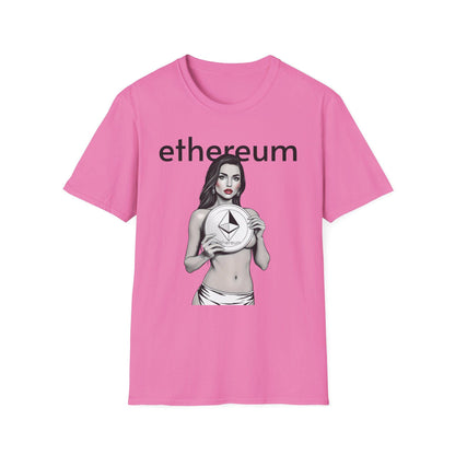 Ethereum Graphic - Unisex T-Shirt, Trendy Crypto Tee