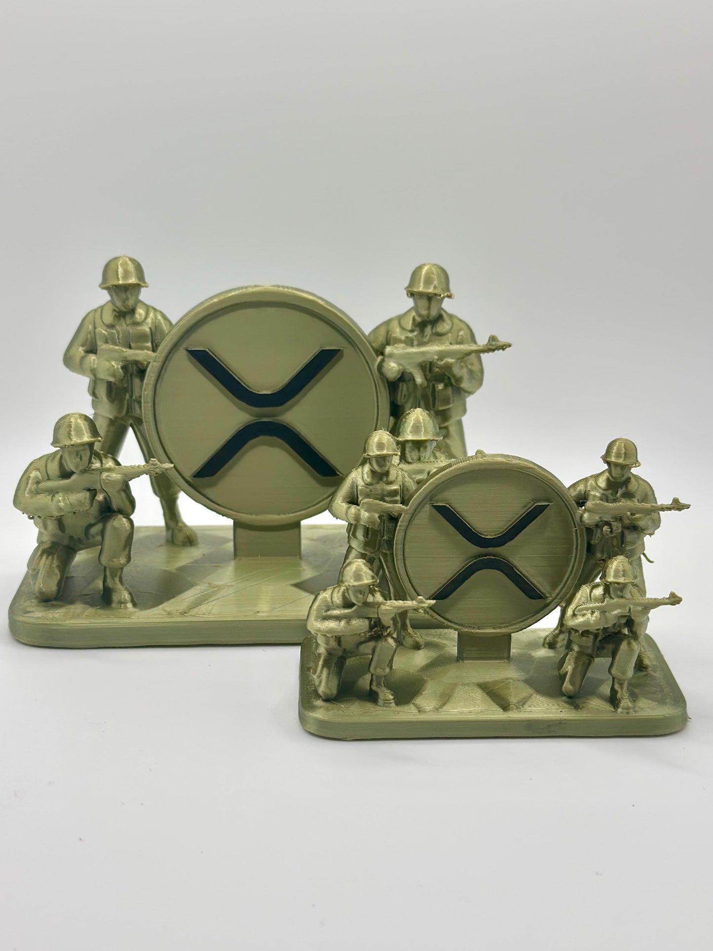 XRP Army Soldiers Décor – Eco-Friendly Home & Office Display