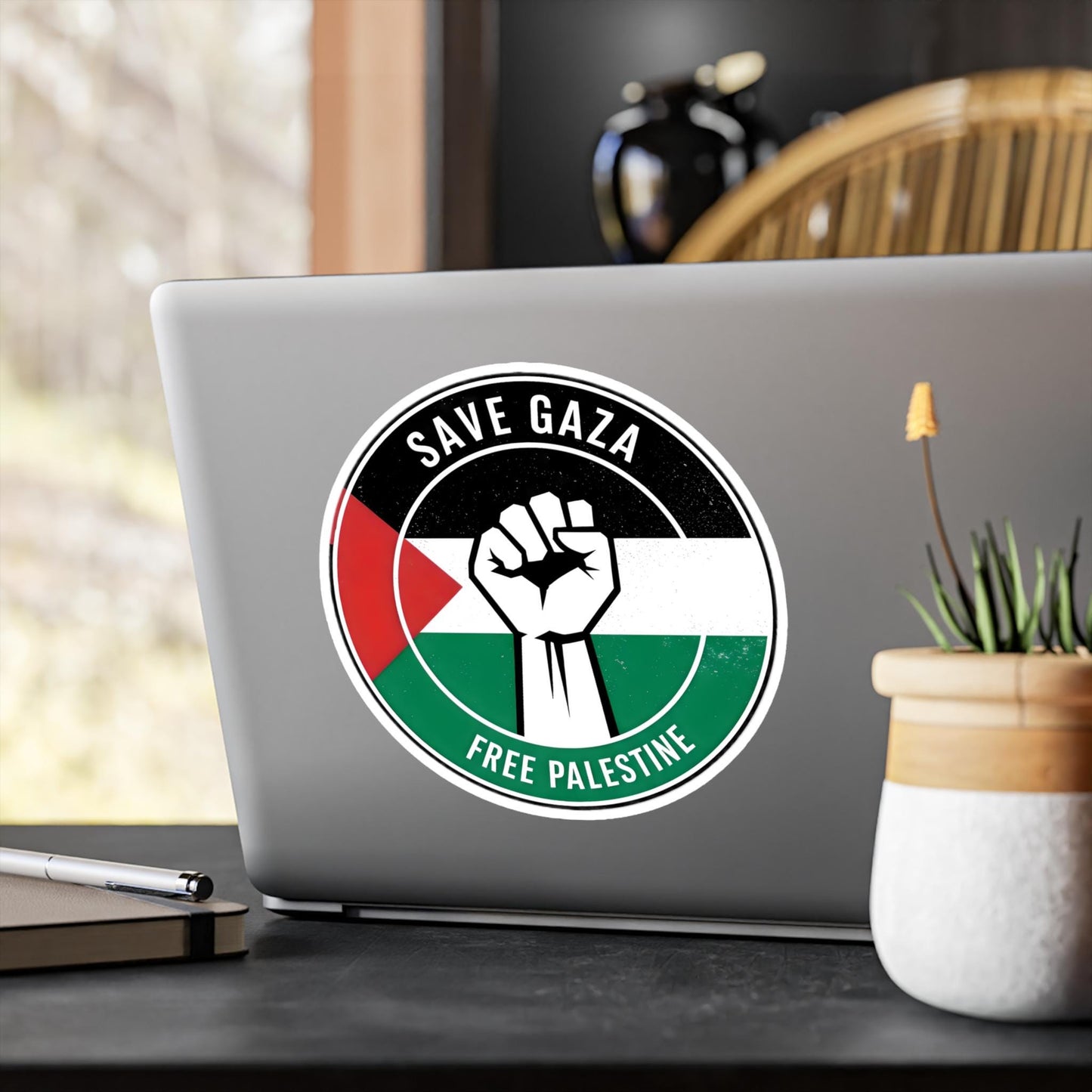Save Gaza/Palestine | Kiss-Cut Vinyl Decals