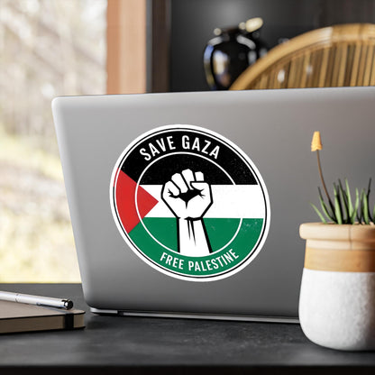 Save Gaza/Palestine | Kiss-Cut Vinyl Decals