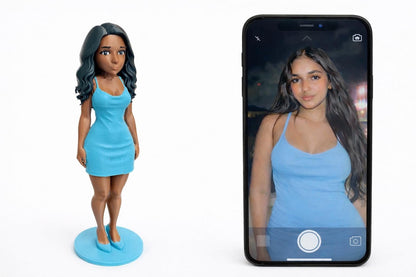 Custom Selfie Figurine | MINI-ME 3D Doll | Different Styles & Sizes