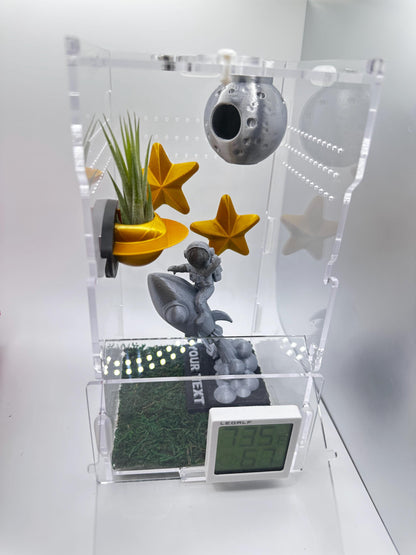 Space Themed Full Starter Bundle | Custom Text | SIMPLE Low Maintenance