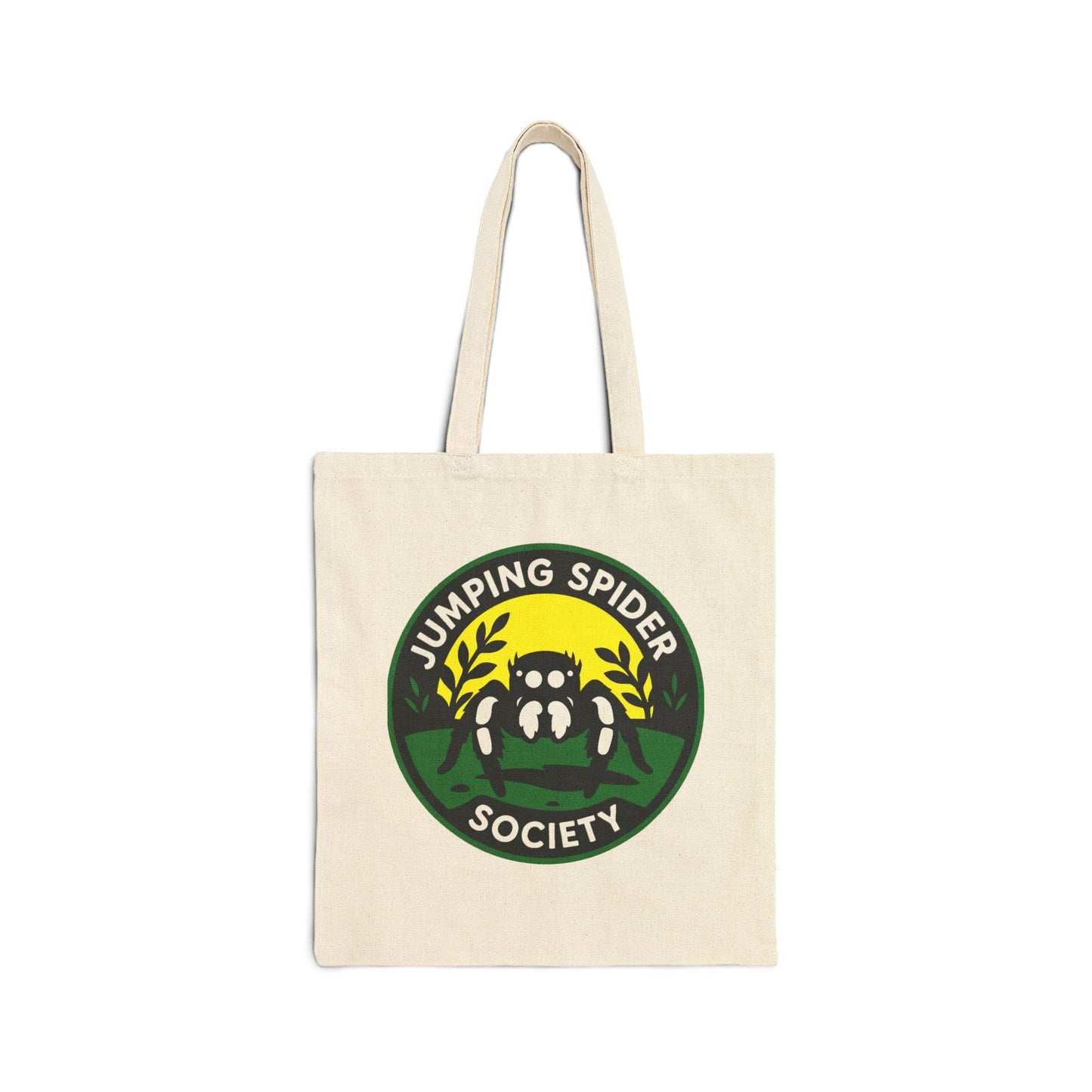 Jumping Spider Society Tote Bag - Eco-Friendly