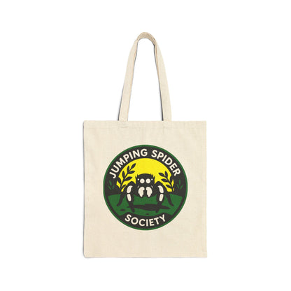 Jumping Spider Society Tote Bag - Eco-Friendly