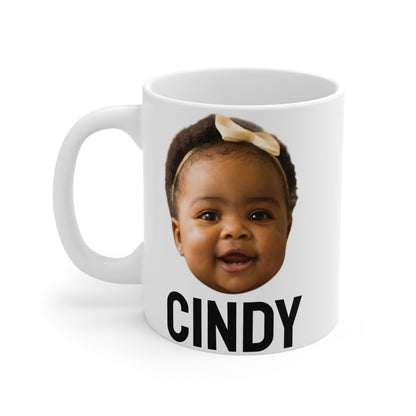 CUSTOM FACE MUG - 11oz