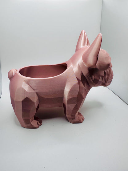 Frenchie decorative planter– Perfect for Succulents or Air Plants | Unique Home Decor | Gift for Pet/Plant Lovers