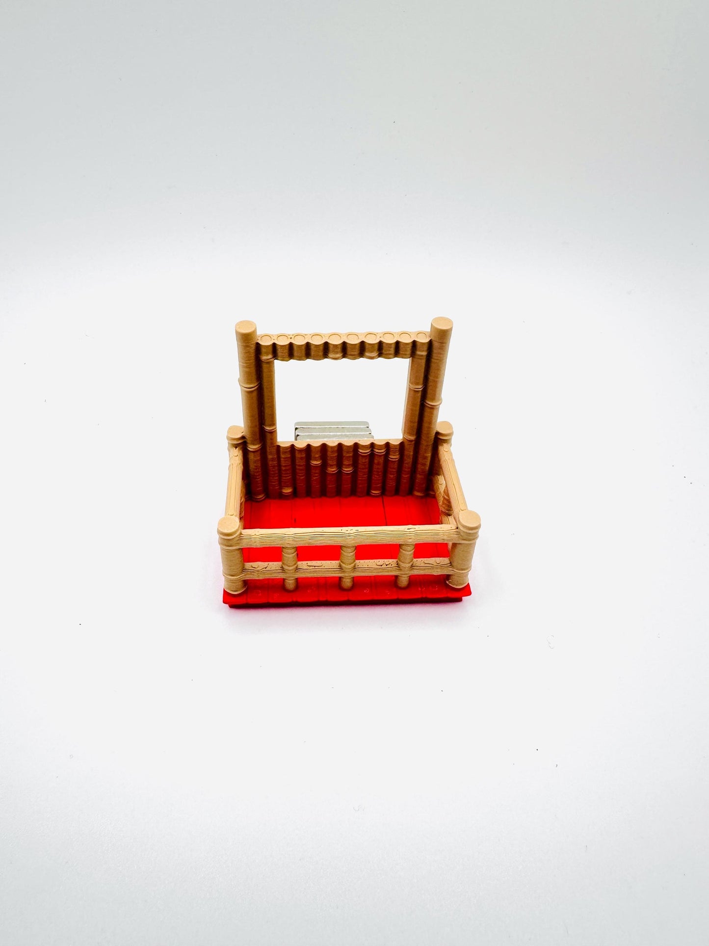 Bamboo style Magnetic Balcony Décor – Jumping Spider & Small Pet Decor