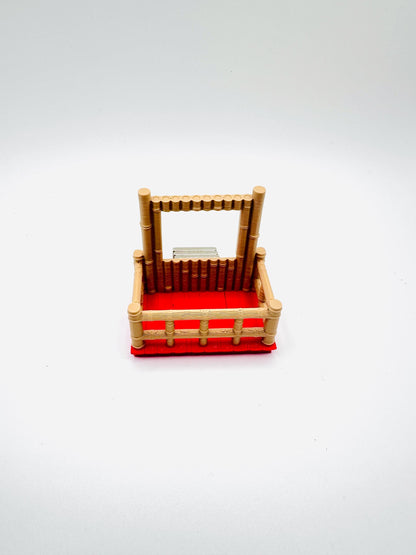 Bamboo style Magnetic Balcony Décor – Jumping Spider & Small Pet Decor