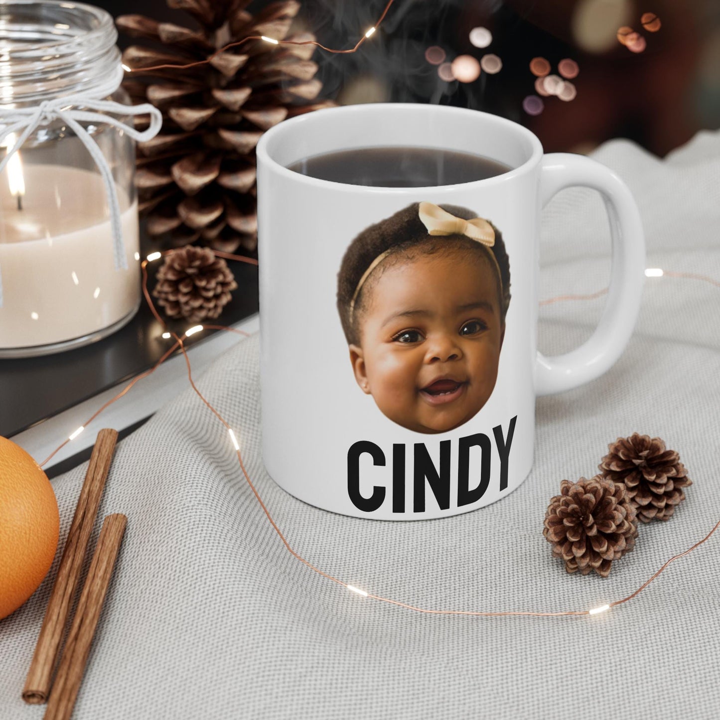 CUSTOM FACE MUG - 11oz