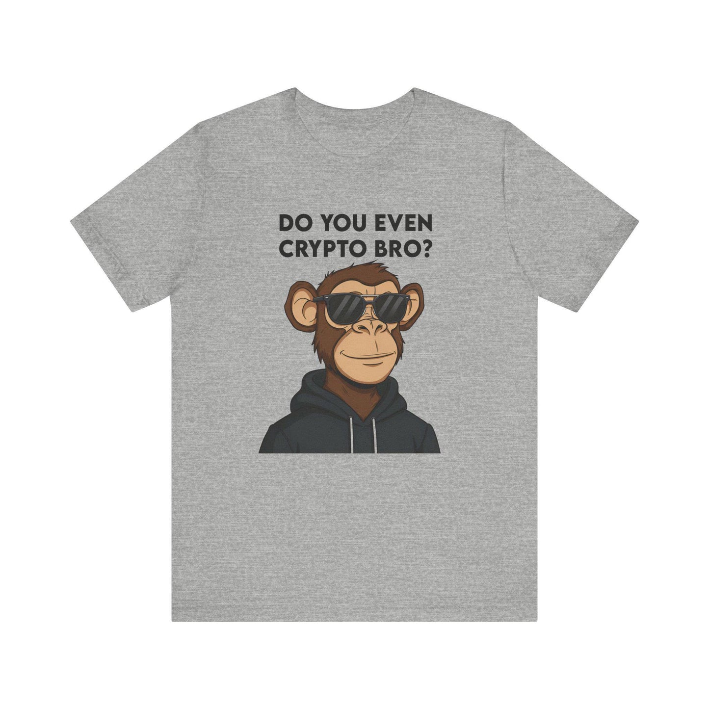 Crypto Bro T-Shirt, Funny Crypto Tee, Unisex Jersey Tee, Gift for Crypto Enthusiasts, Trendy Apparel for Traders