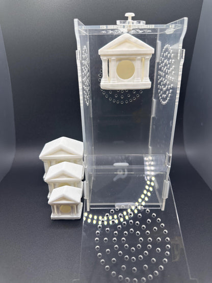 Jumping Spider Themed Pods – Magnetic Wall-Mounted Hide
