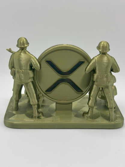 XRP Army Soldiers Décor – Eco-Friendly Home & Office Display