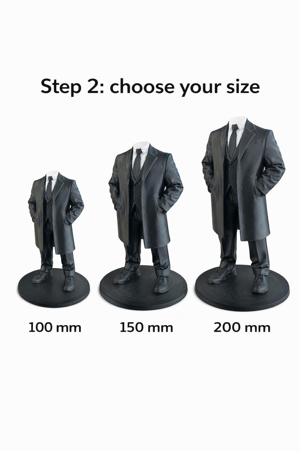 Custom Selfie Figurine | MINI-ME 3D Doll | Different Styles & Sizes