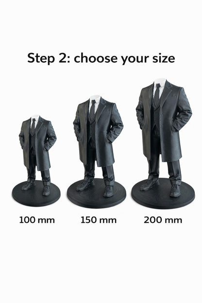 Custom Selfie Figurine | MINI-ME 3D Doll | Different Styles & Sizes