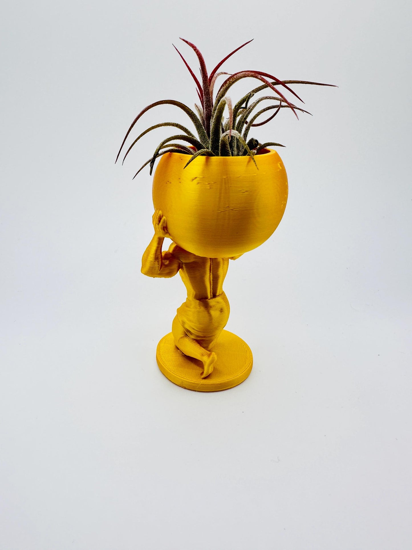 Atlas Statue Planter – 3D Printed Mythology-Inspired Decor