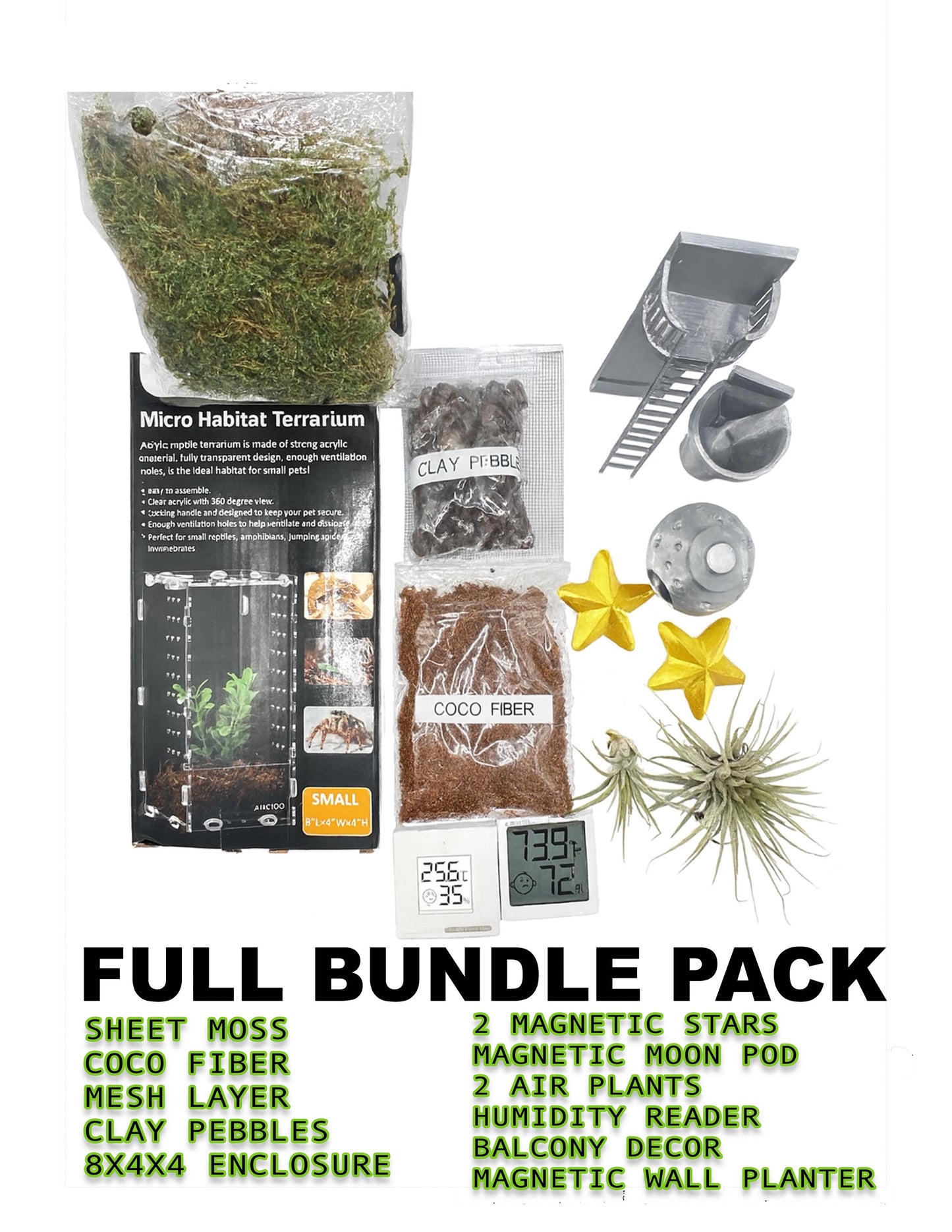 Moon & Stars Themed Full Bundle Pack | Jumping Spiders | SpydeeVerse | Everything included!