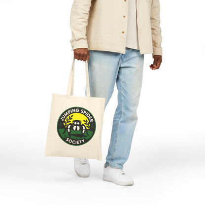 Jumping Spider Society Tote Bag - Eco-Friendly