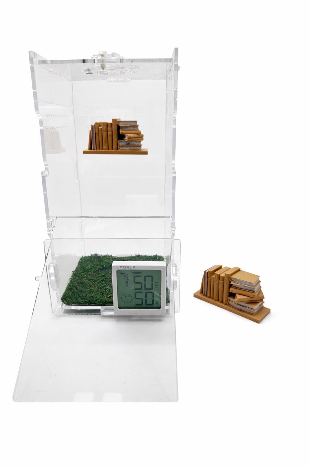 Magnetic Tiny Book Shelf | Enclosure Wall Decor