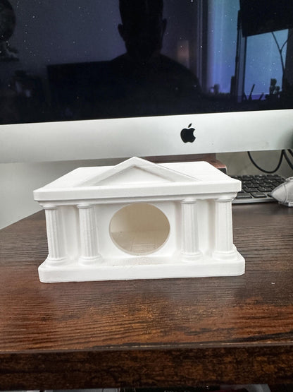 Greek Gecko Hide – Decorative Reptile Shelter for Small Geckos (3D Printed)
