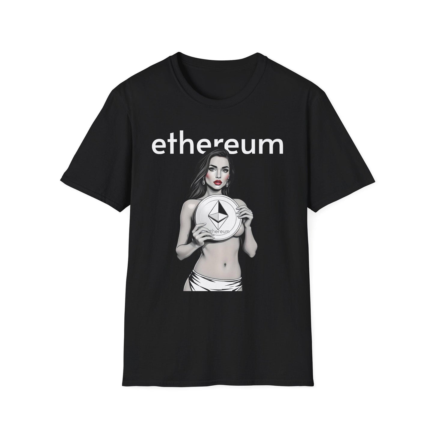 Ethereum Graphic - Unisex T-Shirt, Trendy Crypto Tee