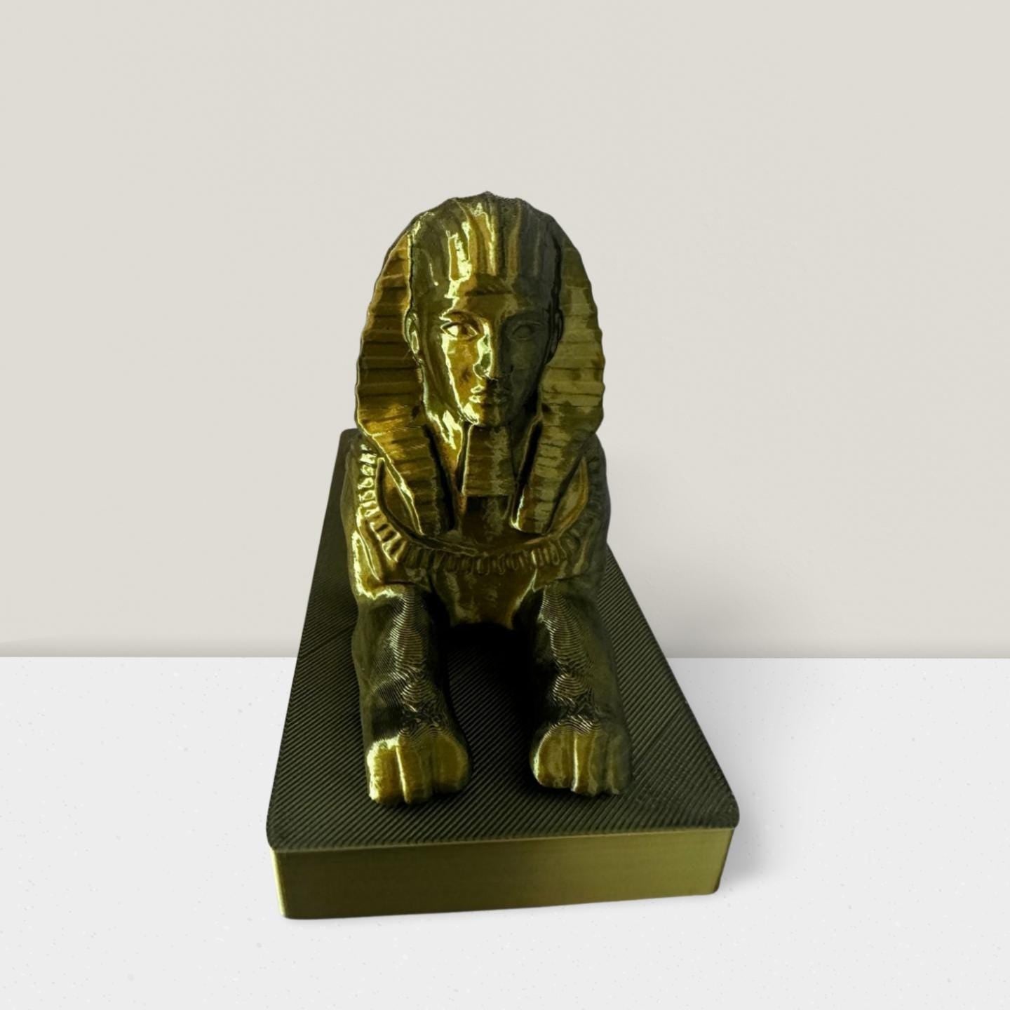 REGAL SPHINX - Ancient Egyptian Decor - Desk Decor