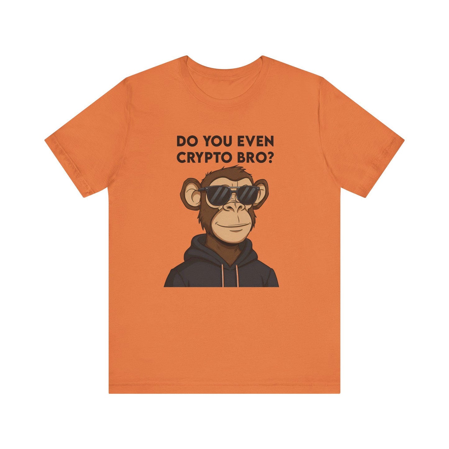 Crypto Bro T-Shirt, Funny Crypto Tee, Unisex Jersey Tee, Gift for Crypto Enthusiasts, Trendy Apparel for Traders